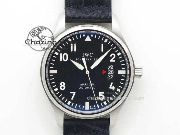 MIROTIME 0812 Portofino Automatic SS MKF 1:1 Best Edition White Dial On Black Leather Strap MIYOTA 9015 V Original 7204